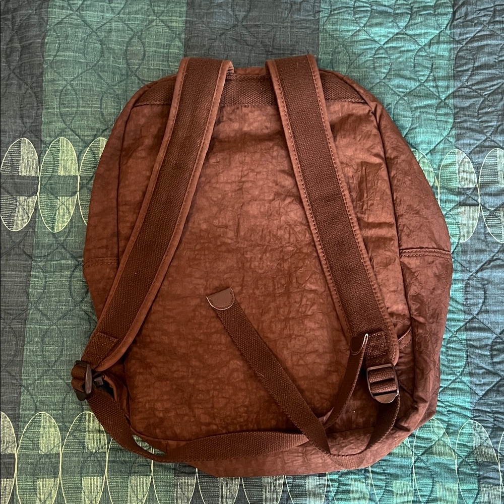 Kipling Brown Backpack Without Keychain - image 3